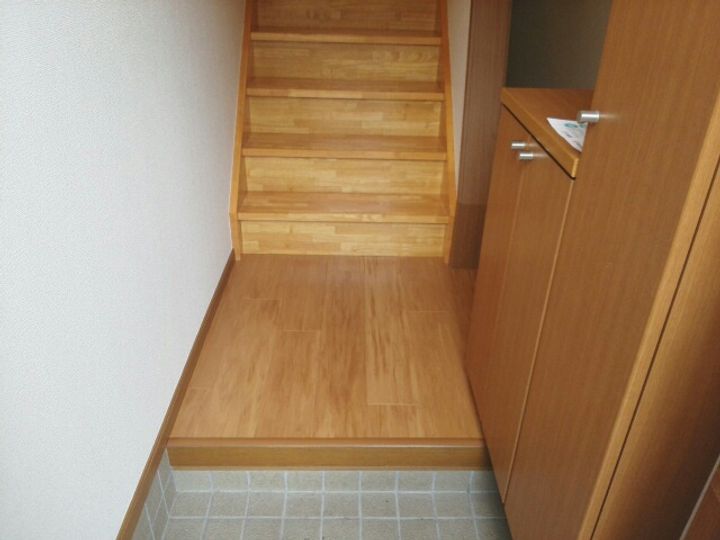 アンフィニの玄関