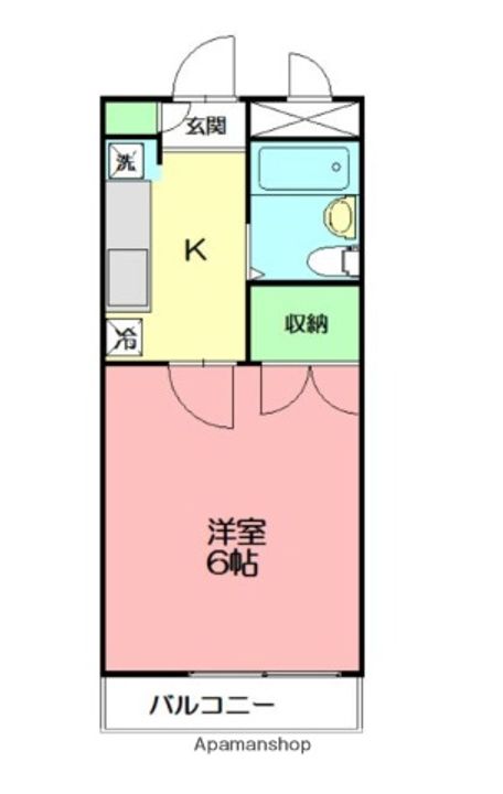 パレス小澤弐番館の間取り