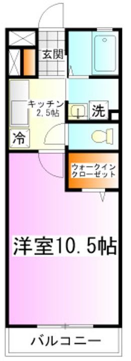 フローラルガーデンの間取り