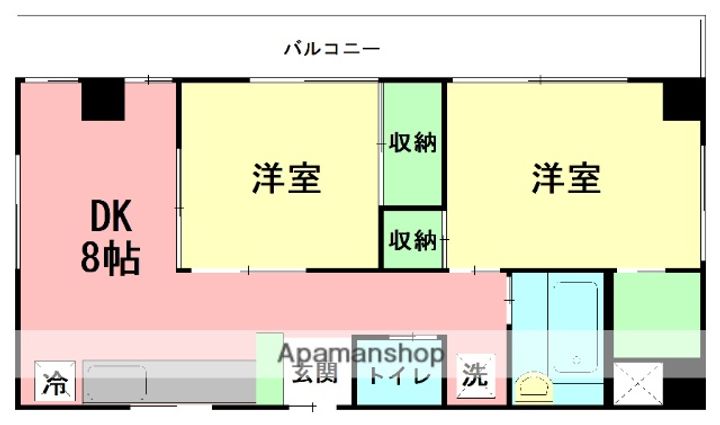 アクセス善行の間取り