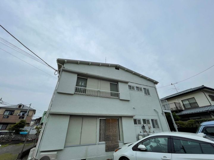 三直アパートの外観