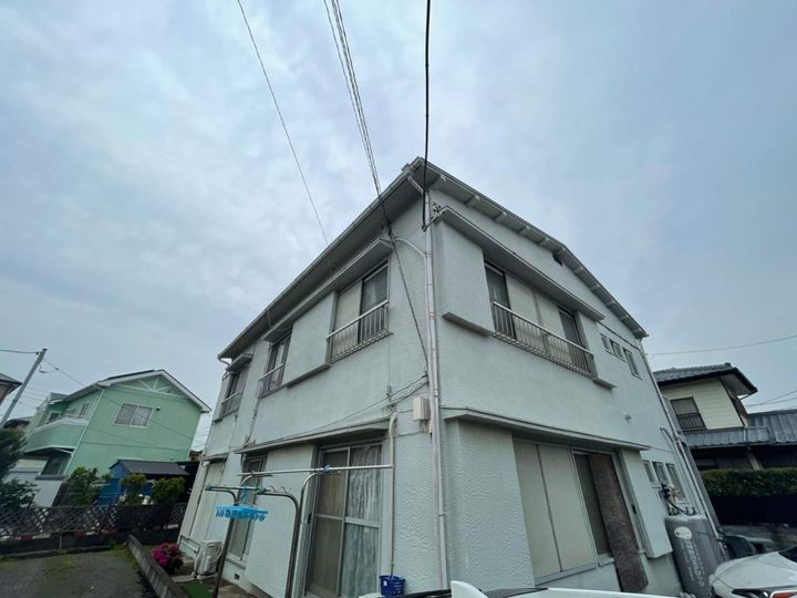 三直アパートの外観