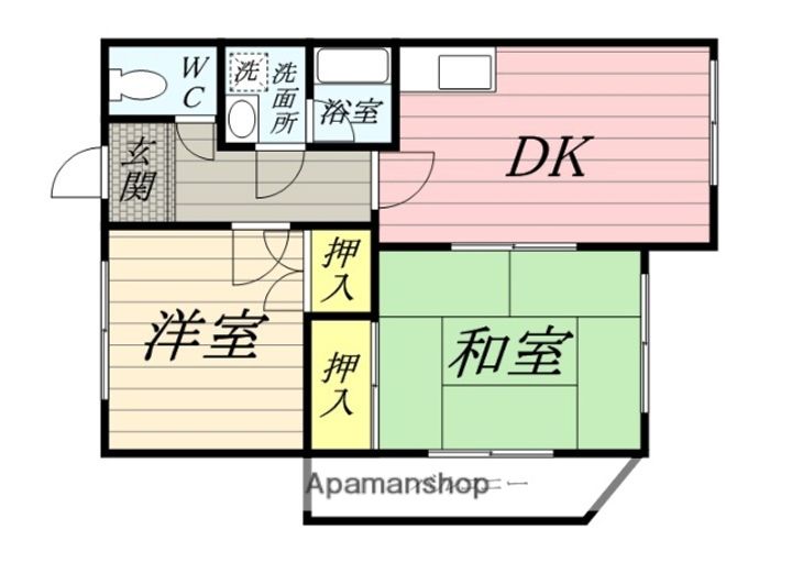 相湘第7ビルの間取り