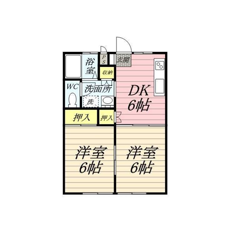 ハイブリッチ2の間取り