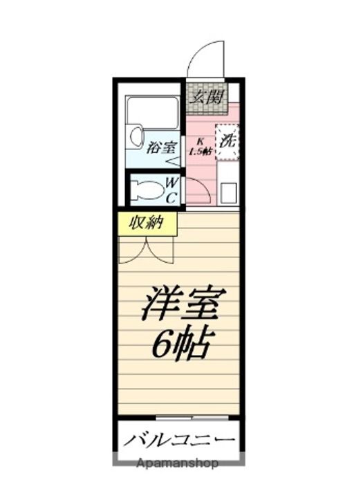 フォンティーヌの間取り