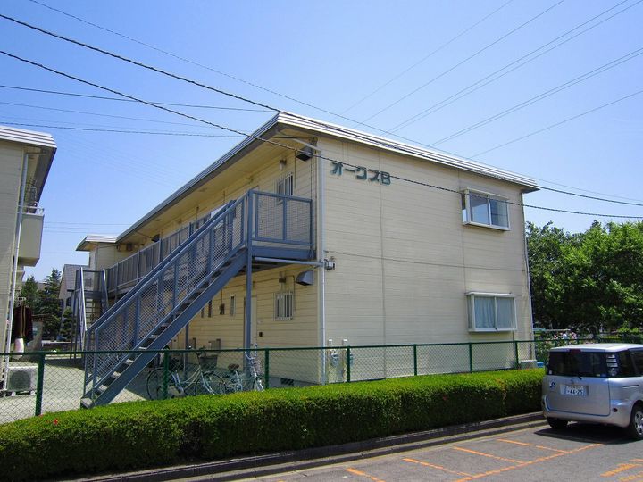 神奈川県小田原市清水新田の賃貸アパートの外観