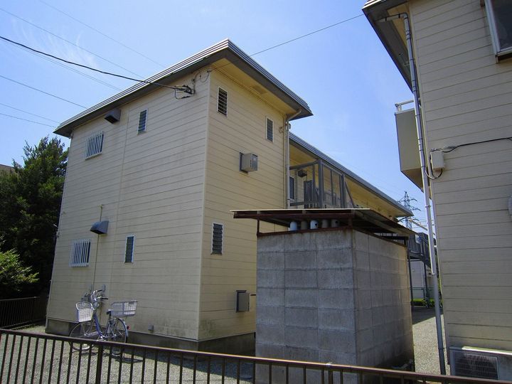 神奈川県小田原市清水新田の賃貸アパートの外観