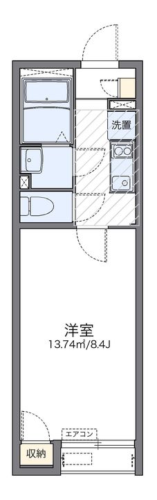レオネクストショールマーシュⅡの間取り