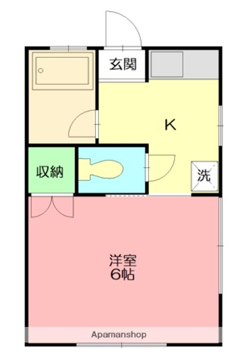 ドミールパピヨンの間取り