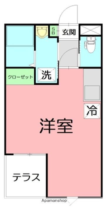 GRISJAの間取り