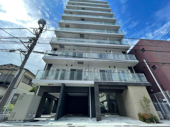 神奈川県平塚市明石町の賃貸マンションの外観