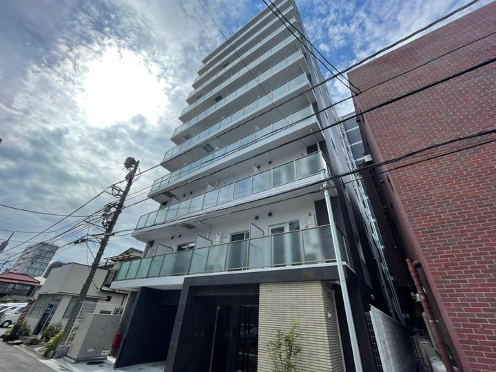 神奈川県平塚市明石町の賃貸マンションの外観