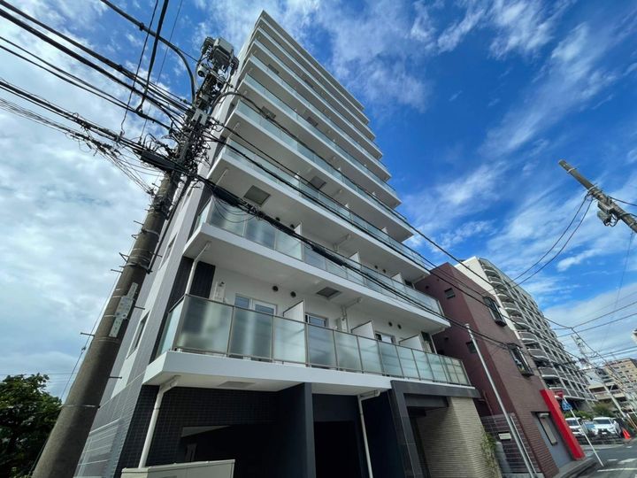 神奈川県平塚市明石町の賃貸マンションの外観