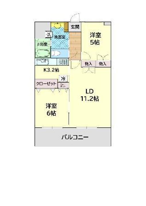 深見台レジデンス第2の間取り