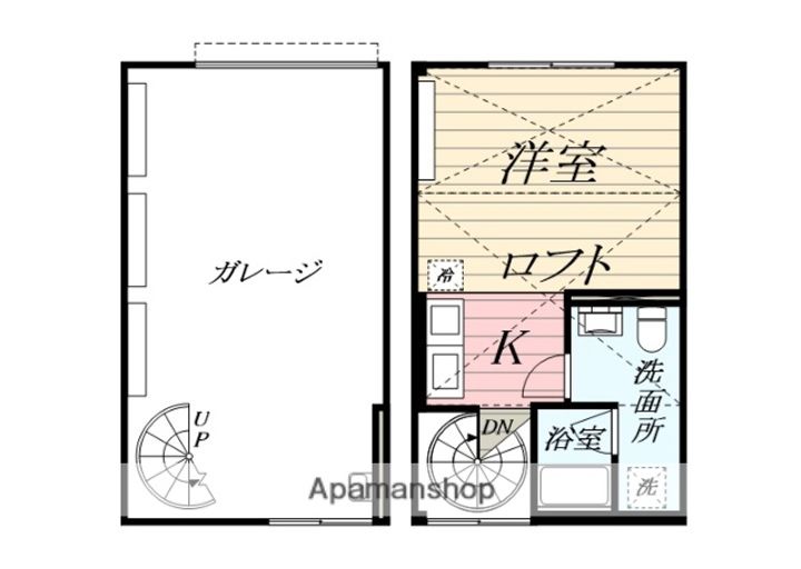 小田原GLBの間取り