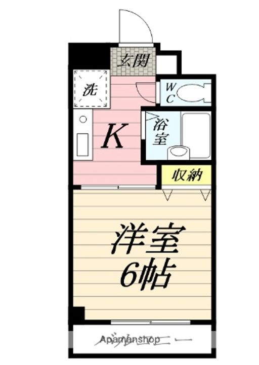 キャスターアベニューⅠの間取り