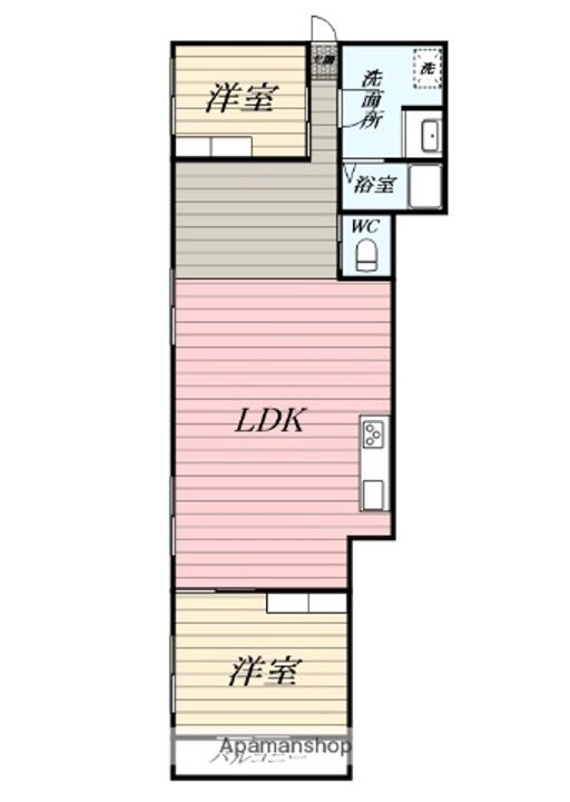 ジュネスⅡの間取り