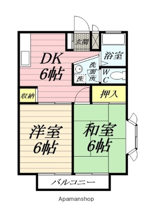 サンシティ寿美の間取り