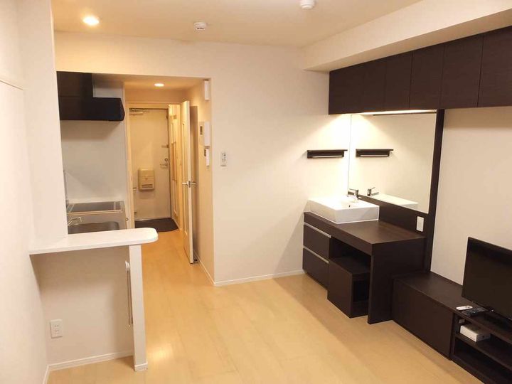 ミランダばうレジデンス湘南の居間