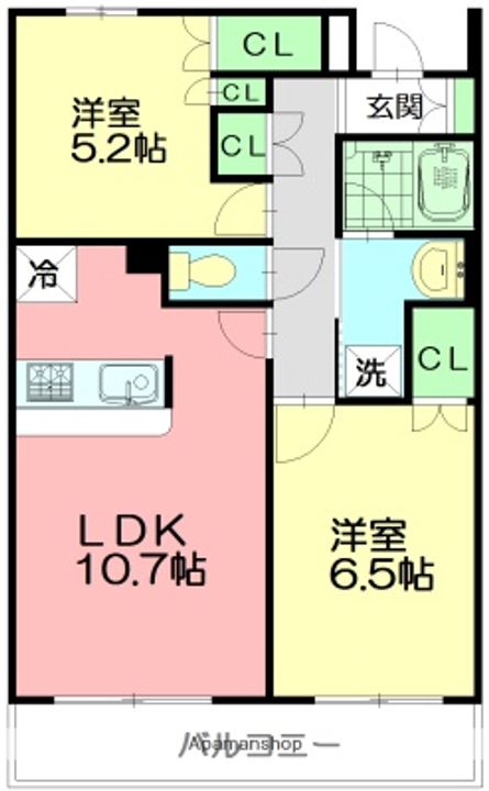 パークサイド藤沢の間取り