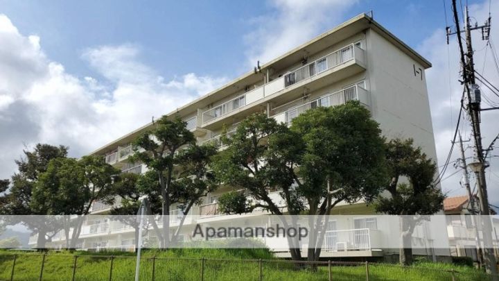 神奈川県秦野市下大槻の賃貸マンションの外観