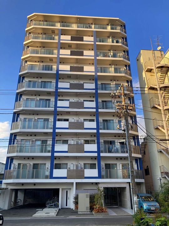 神奈川県平塚市明石町の賃貸マンションの外観