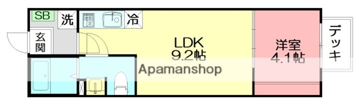 VARIA白浜町の間取り