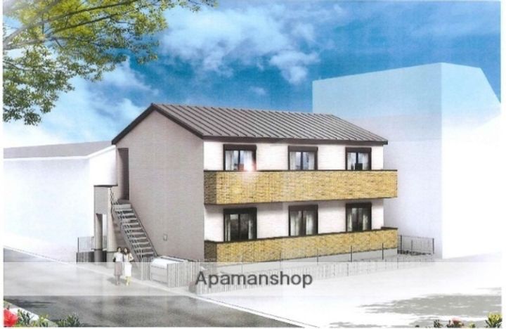 神奈川県平塚市北金目3丁目の賃貸アパートの外観