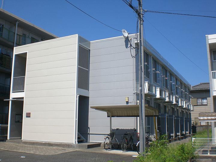 レオパレスアイム107の外観