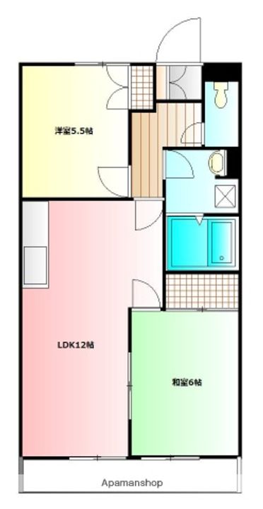 TRIPLETの間取り