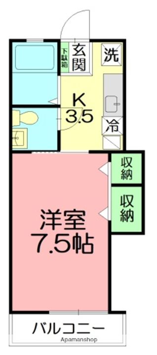 エトピリカ湘南の間取り