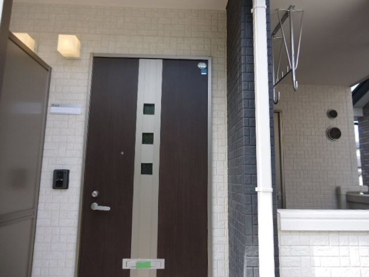 ホームグローの玄関