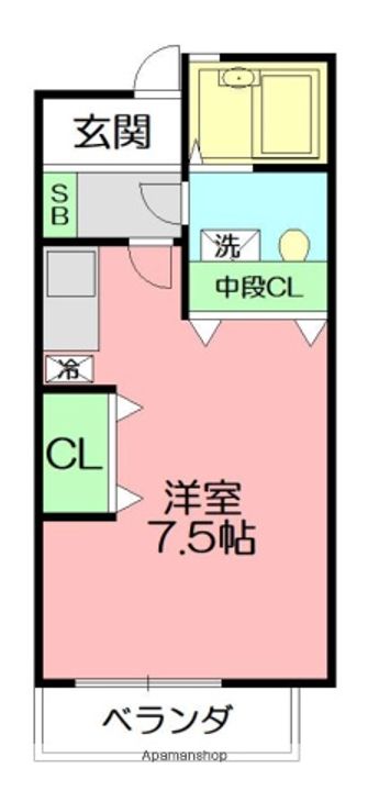 ロワール湘南Fの間取り