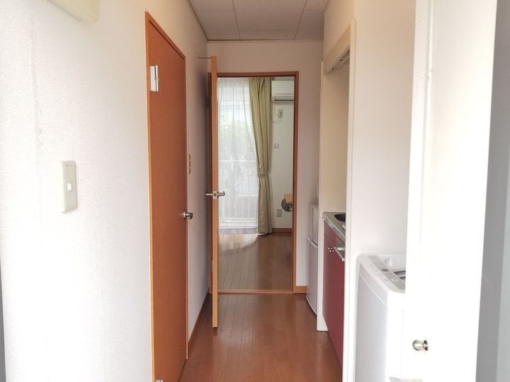 レオパレスストリームⅡの玄関