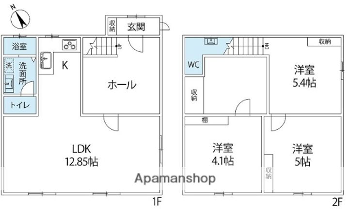 神奈川県藤沢市鵠沼桜が岡1丁目の賃貸マンション1号室の間取り
