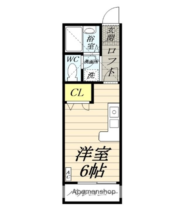 パルフェタムールの間取り