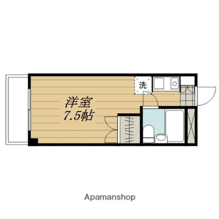 コーポグラフテック茅ヶ崎Aの間取り