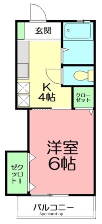 ハイブリッジ湘南Ⅱの間取り