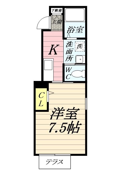 マーメゾンの間取り