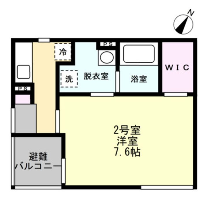 T&Fレジデンス南林間Bの間取り