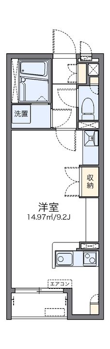 レオネクストアヴェンティーノの間取り