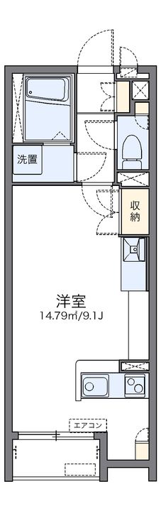 レオネクストトラッド湯河原の間取り