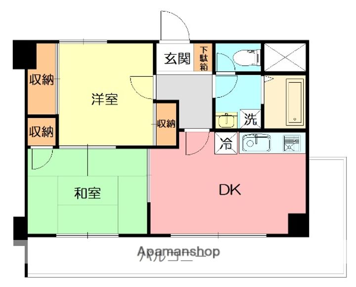 ドミール湘南の間取り