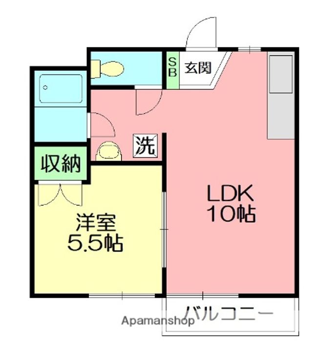 アーマスウェストの間取り