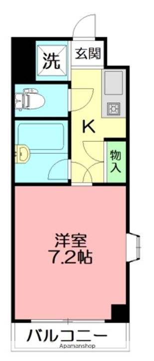 プラージュ湘南の間取り