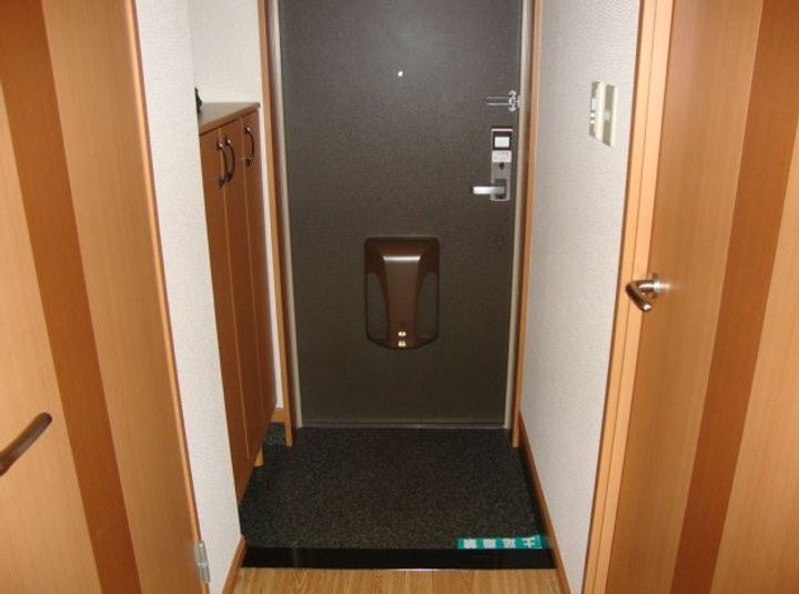 サンパレスの玄関