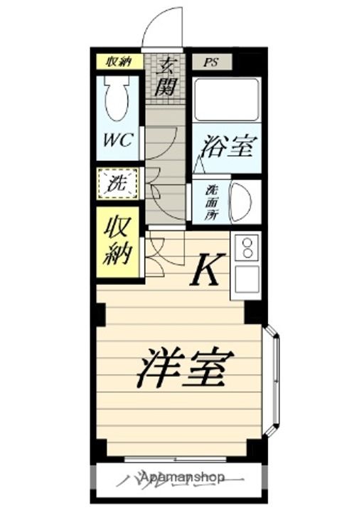 プラージュ湘南の間取り