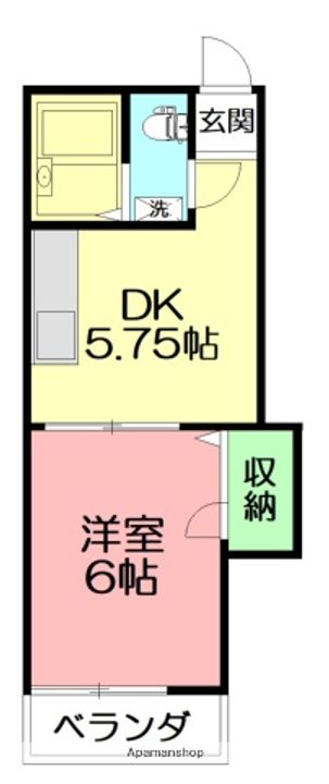 レーンコーポラスの間取り
