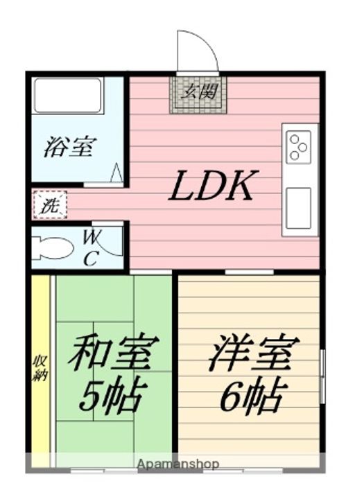 第三ハイツ・ホーエイの間取り