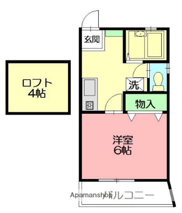 本町ドミール21の間取り